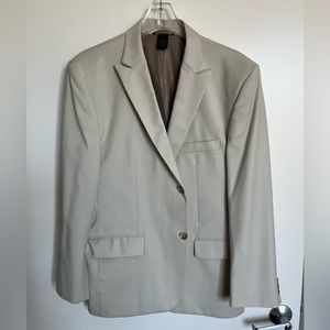 Claiborne light beige blazer sports coat 42S